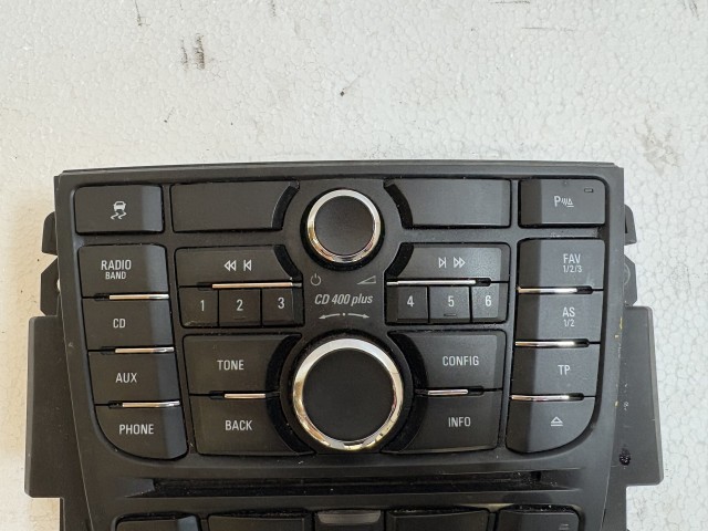 Opel Astra J Közép konzol cd 400 plus