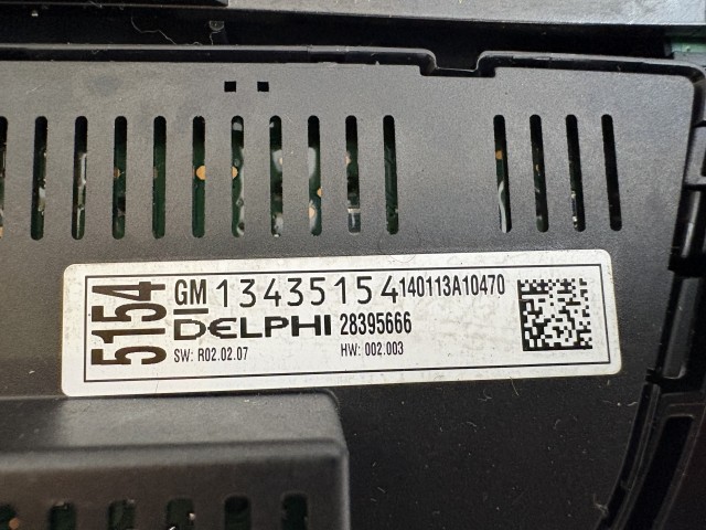 Opel Astra J Közép konzol cd 400 plus