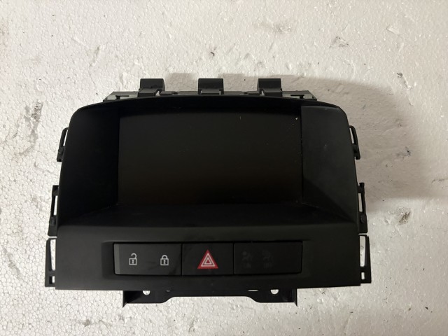 Opel Astra J 2009-2015 Infócenter, Közép kijelző Használt