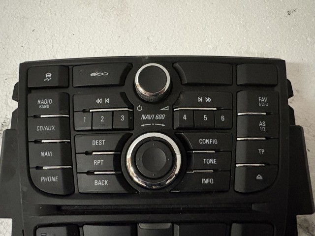 Opel Astra J 2009-2015 Közép konzol Navi 600