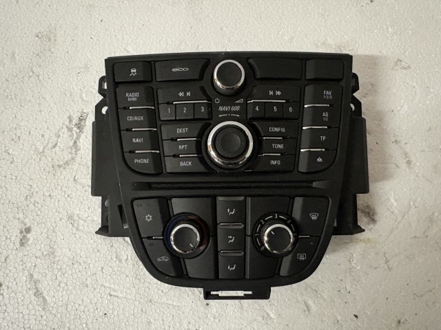 Opel Astra J 2009-2015 Közép konzol Navi 600
