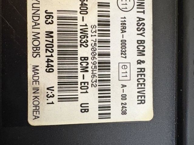 Kia Rio III.(UB) 2011-2017 BCM