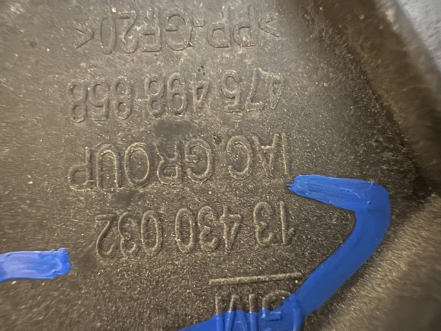 Opel Corsa E 2014- 2014-2019 zárhíd takaró Használt