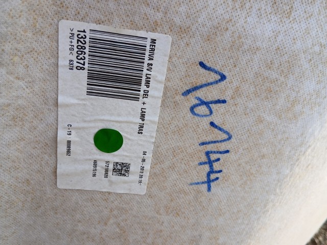 Opel Meriva B 2010-2017 Tetőkárpit Használt