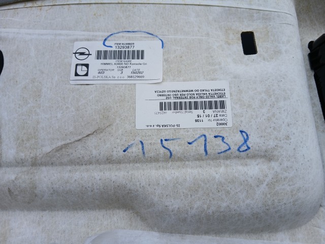 Opel Astra J Kombi Tetőkárpit Használt