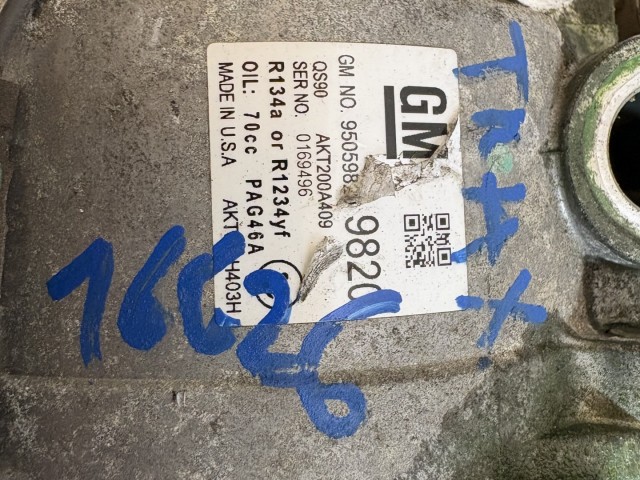 Chevrolet Trax U200 2013 1.7 Diesel Klíma kompresszor Használt