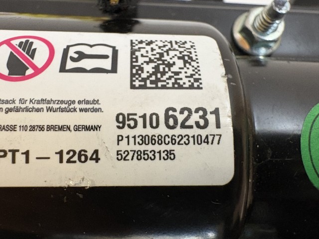 Chevrolet Trax U200 2013Utas légzsák