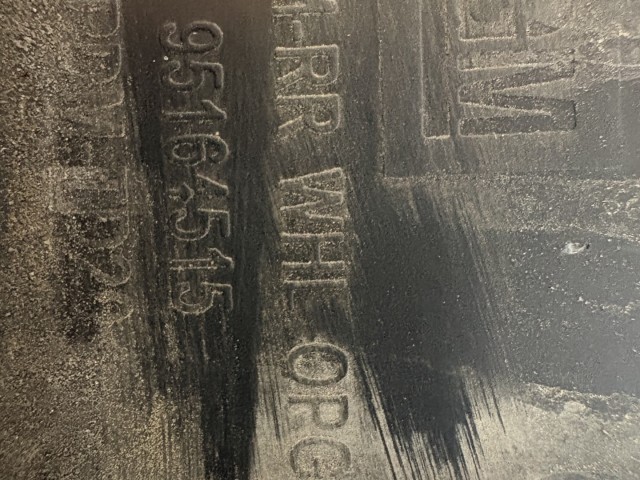 Chevrolet Trax U200 2013 Díszcsík és díszléc Használt bal hátsó sárvédő 