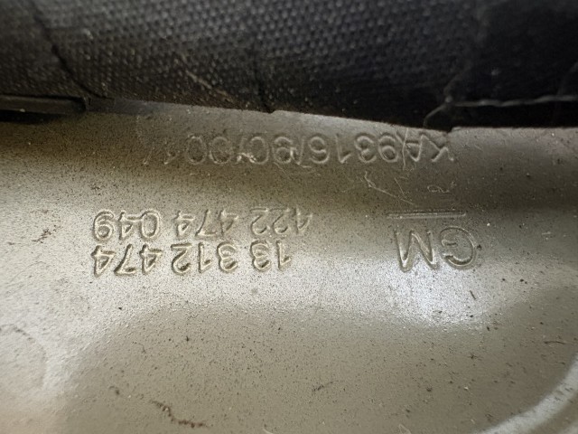 Opel Astra J 2009-2015 Zárhíd Használt Z22c Fekete 