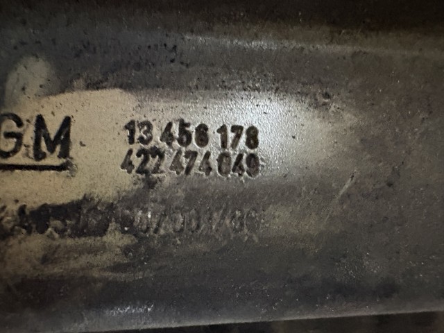 Opel Astra J 2009-2015 Zárhíd Használt Z22C Fekete 