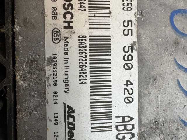 Opel Zafira C 2.0 cdti Motorvezérlő