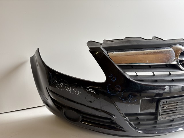 16363 Opel Corsa D első Lökhárító Fekete Z20R