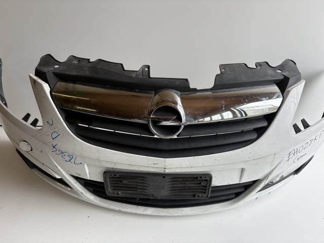 16364 Opel Corsa D első Lökhárító Fehér Y474