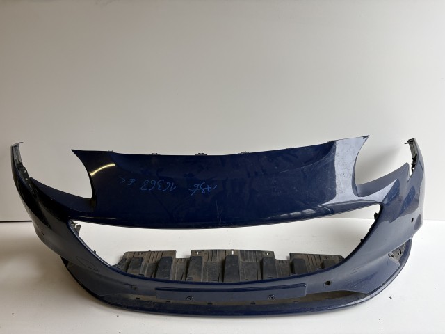 16368 Opel Corsa E első Lökhárító Kék Z20Z 6 radaros