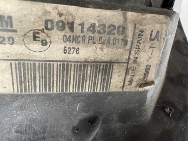 16386 Opel Corsa C Bal első Lámpa , Fényszóró