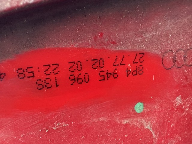 16394 Audi A3 8p 2003-2012 Jobb hátsó Lámpa