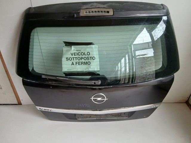 16455 Opel Zafira B 2005-2014 2005-2014 Csomagtérajtó Használt Z20r Fekete