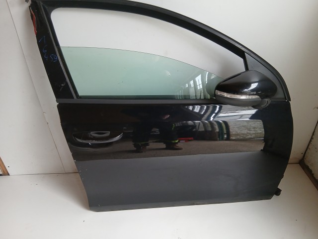 16459 Volkswagen Golf 6 Jobb első Ajtó Fekete