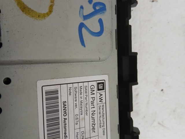 Opel Insignia 2008-2016 Infócenter, Közép kijelző Használt