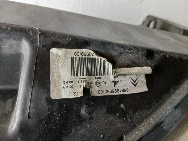 16531 Citroen C3 PLURIEL Jobb első Lámpa , Fényszóró