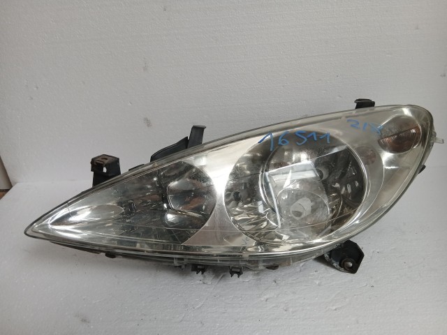 16511 Peugeot 207 Bal első Lámpa , Fényszóró