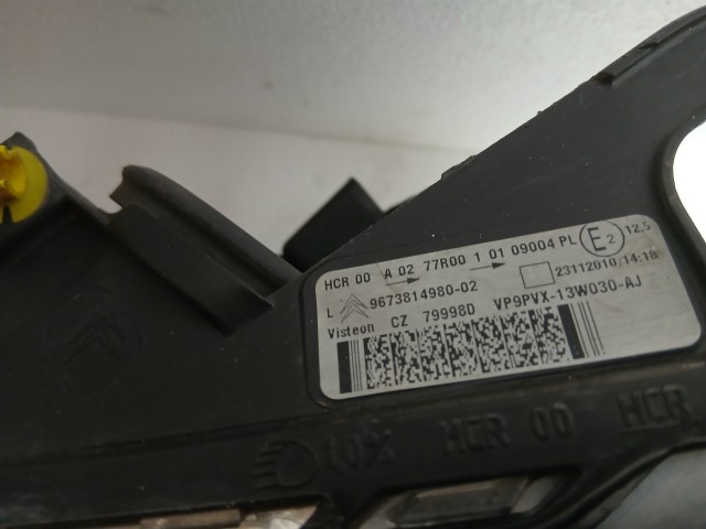 16510 Citroen DS3 Bal első  Lámpa , Fényszóró