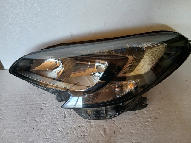 16619 Opel Corsa E Bal első Lámpa Fényszóró Angol!!