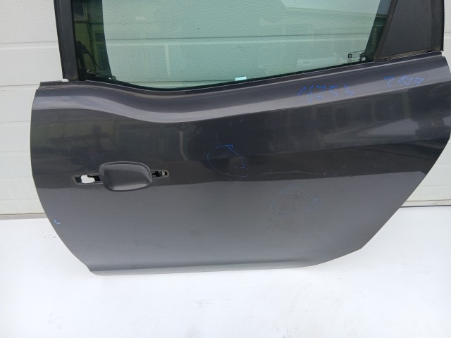 16753 Opel Meriva B Bal hátsó Ajtó Grafit Z177