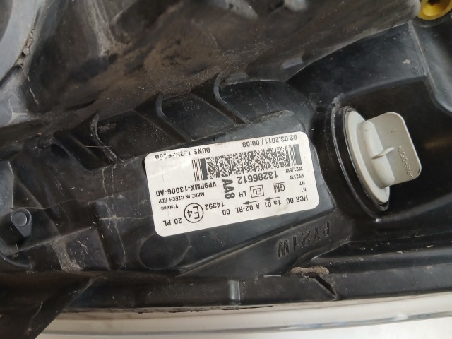 16746 Opel Meriva B Bal első  Lámpa Fényszóró