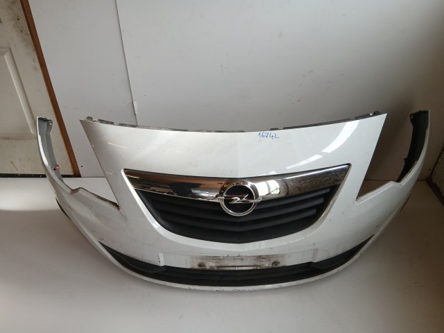 16742 Opel Meriva B  első Lökhárító Fehér Y40r