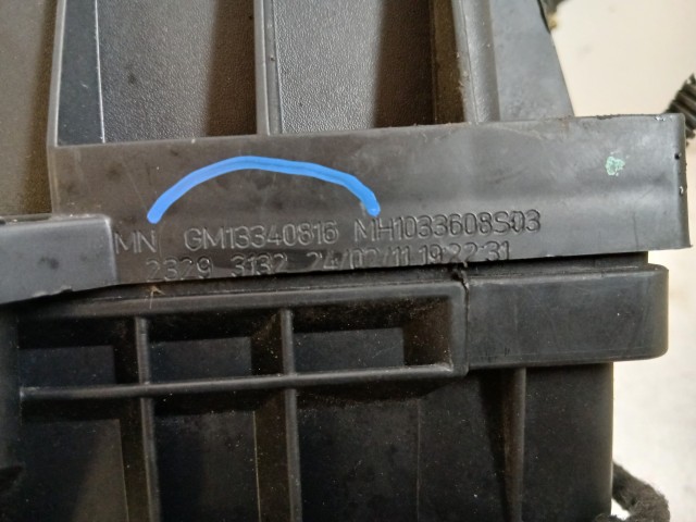 Opel Meriva B 2010-2017 Légszűrőház Használt  