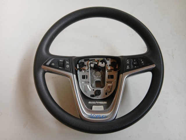 Opel Astra J 2009-2015 Kormánykerék Használt Fekete multikormányos műanyag  