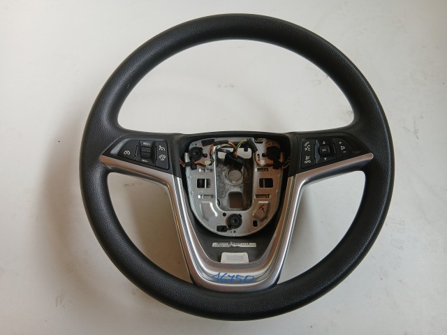 Opel Astra J 2009-2015 Kormánykerék Használt Fekete multikormányos műanyag  