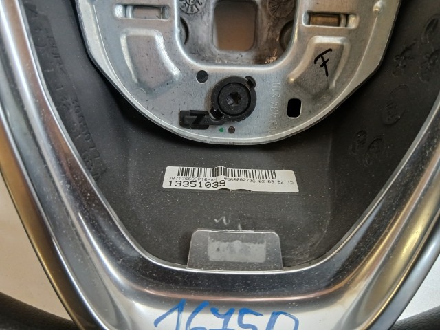 Opel Astra J 2009-2015 Kormánykerék Használt Fekete multikormányos műanyag  