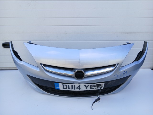 16851 Opel Astra J 2013-2017 első  Lökhárító Babakék