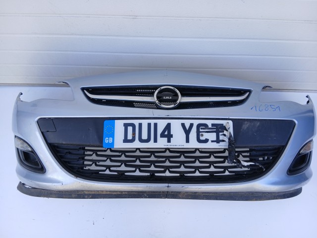 16851 Opel Astra J 2013-2017 első  Lökhárító Babakék