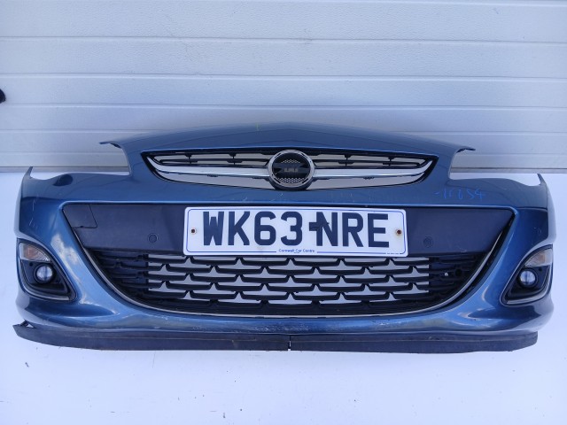 16854 Opel Astra J 2013-2017 első Lökhárító Kék Z22s