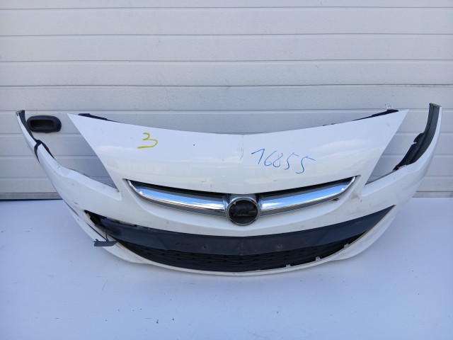 16855 Opel Astra J 2013-2017 első Lökhárító Fehér Y40r