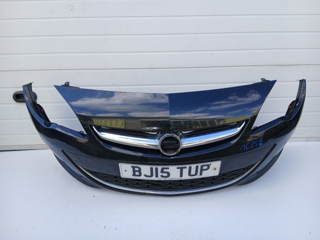 16856 Opel Astra J 20012-2017 első Lökhárító Fekete Z22c Facelift