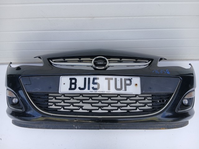 16856 Opel Astra J 20012-2017 első Lökhárító Fekete Z22c Facelift