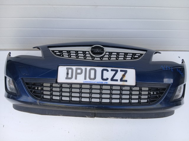 16858 Opel Astra J 2009-2012 első Lökhárító Kék Z4GEU