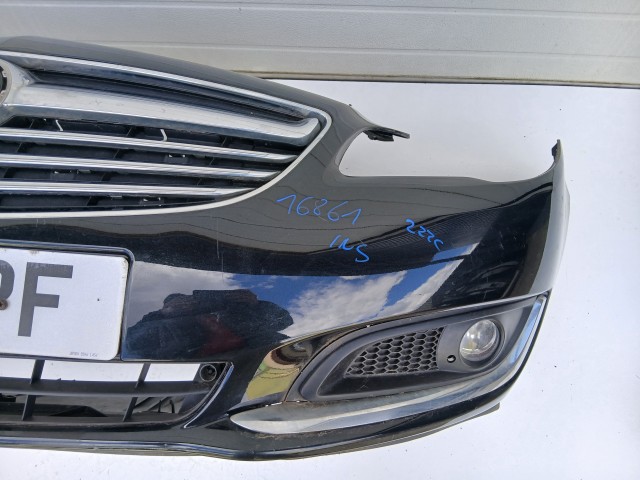 16861 Opel Insignia Facelift első Lökhárító Fekete Z22c