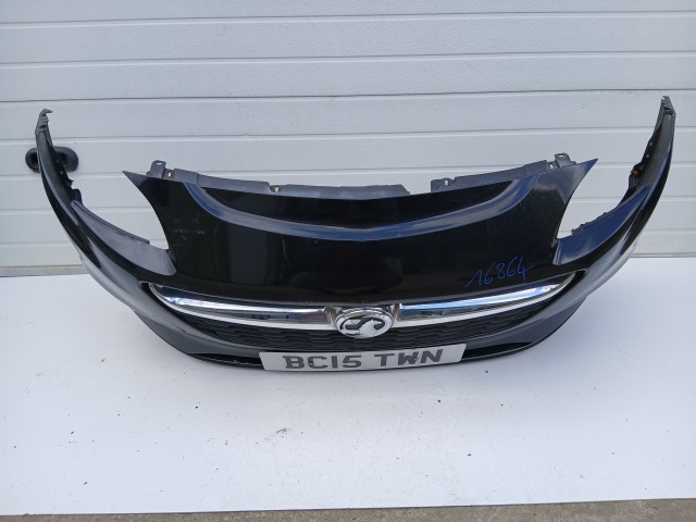 16864 Opel Corsa E első Lökhárító Fekete Z22c