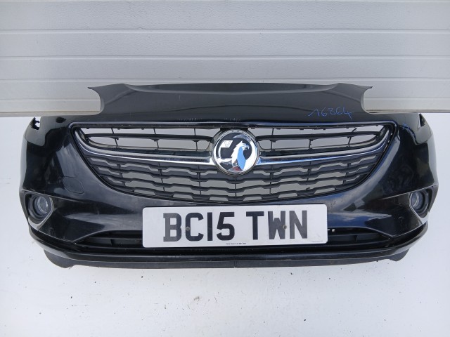 16864 Opel Corsa E első Lökhárító Fekete Z22c