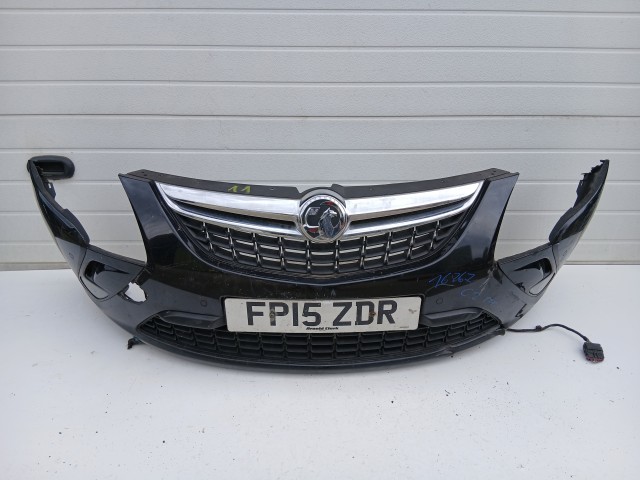 16867 Opel Zafira C 2011-2017 első Lökhárító Fekete Z22c
