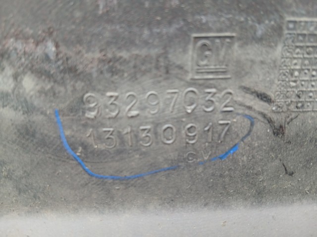 16878 Opel Meriva A 2003-2010 hátsó Lökhárító Piros 