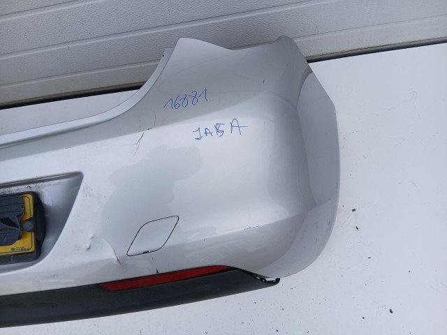 16881 Opel Astra J 2009-2015 hátsó Lökhárító Használt Ezüst 5 ajtós