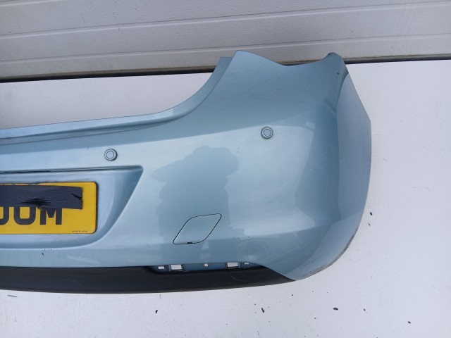 16882 Opel Astra J 2009-2015 hátsó Lökhárító Használt Kék 5 ajtós