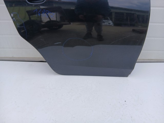 16887 Opel Corsa E Jobb Hátsó Ajtó Fekete Z22C