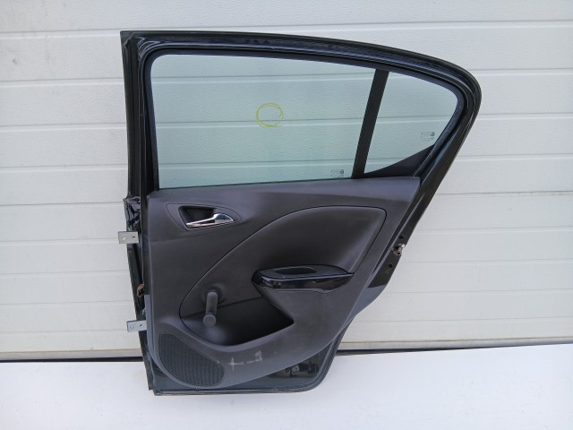 16887 Opel Corsa E Jobb Hátsó Ajtó Fekete Z22C